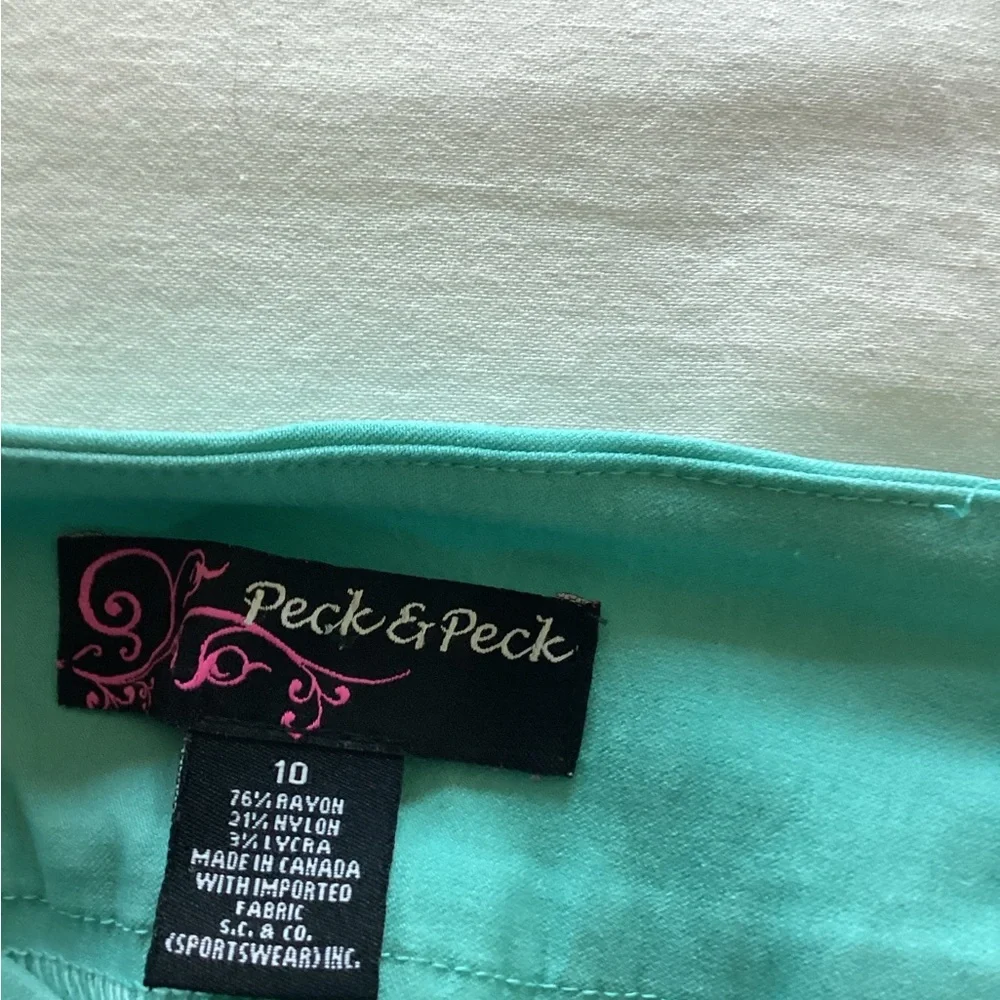 Peck & Peck ankle pull on pants - Picture 3 of 8